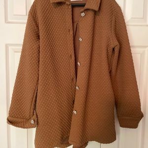 Jacket with beautiful buttons